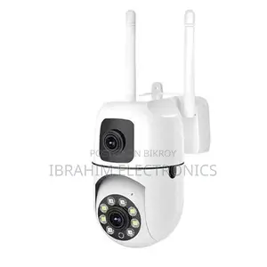 CCTV Camera - New V380 Mini Indoor PTZ Dual Lens Camera