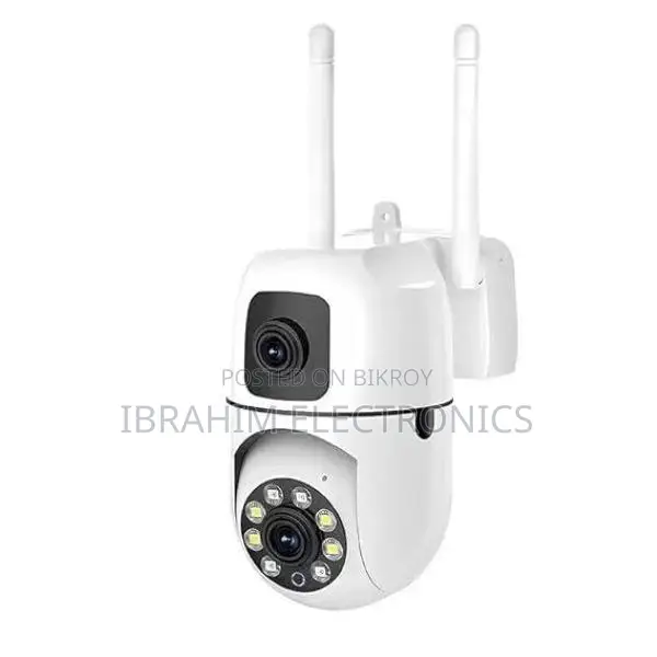 CCTV Camera - New V380 Mini Indoor PTZ Dual Lens Camera