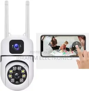 CCTV Camera - New V380 Mini Indoor PTZ Dual Lens Camera