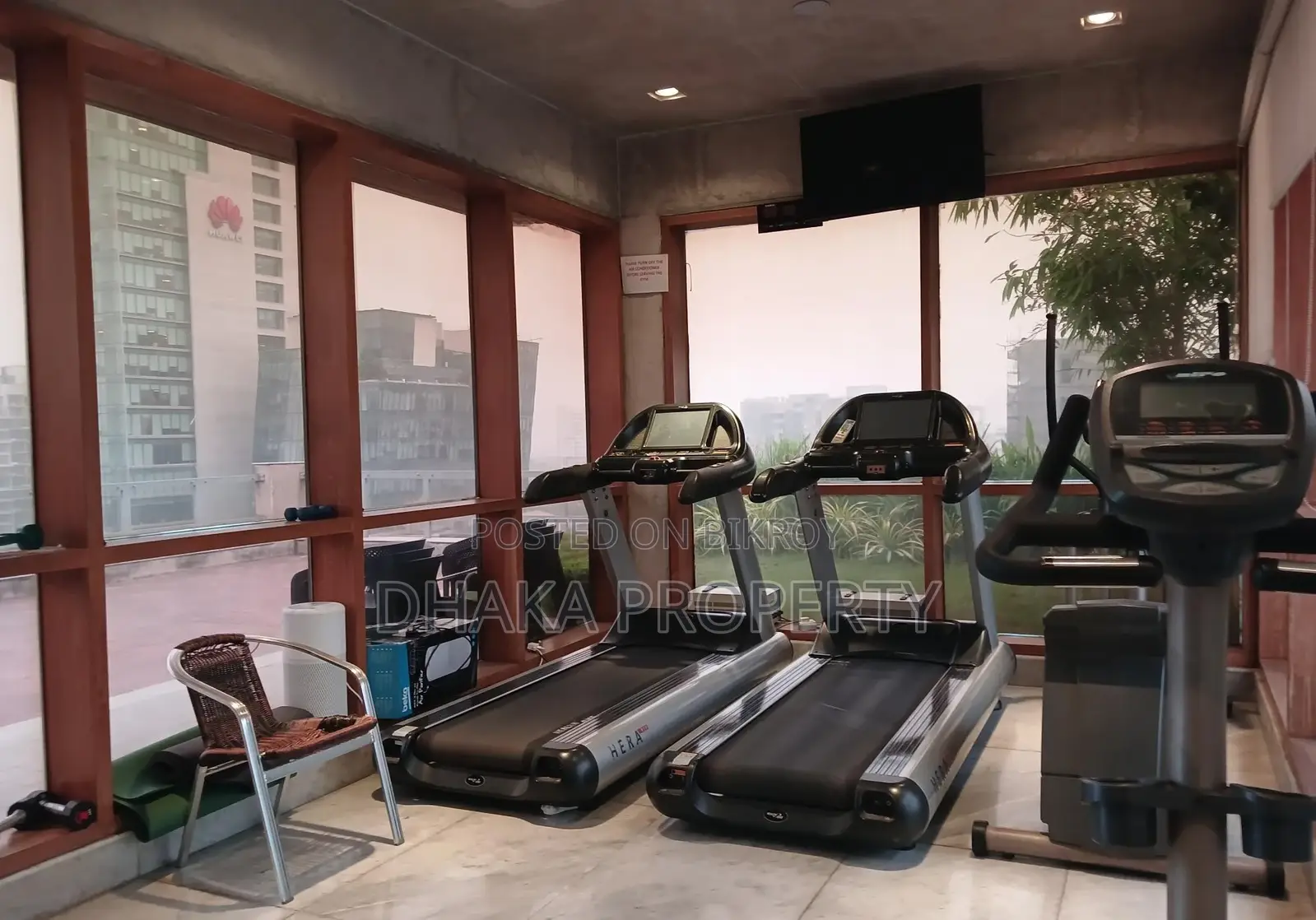 3200sqFt.Gymnasium_3Bed 2Parking Luxury Apartment Rent at Gulshan 2