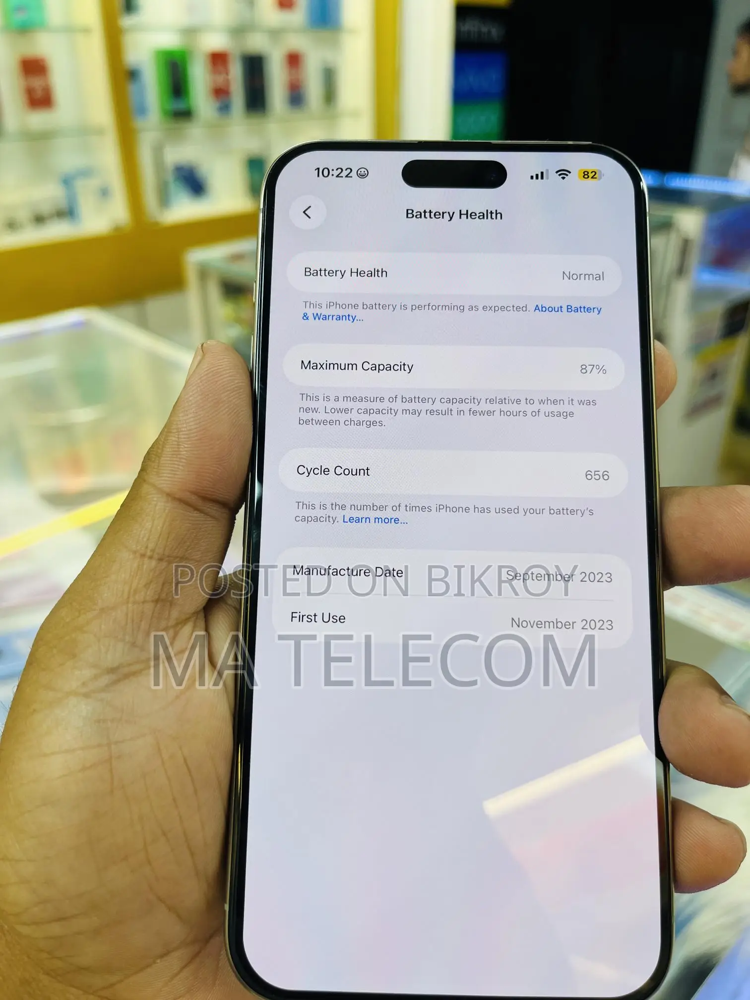 Apple iPhone 15 Pro Max 256GB (Used)