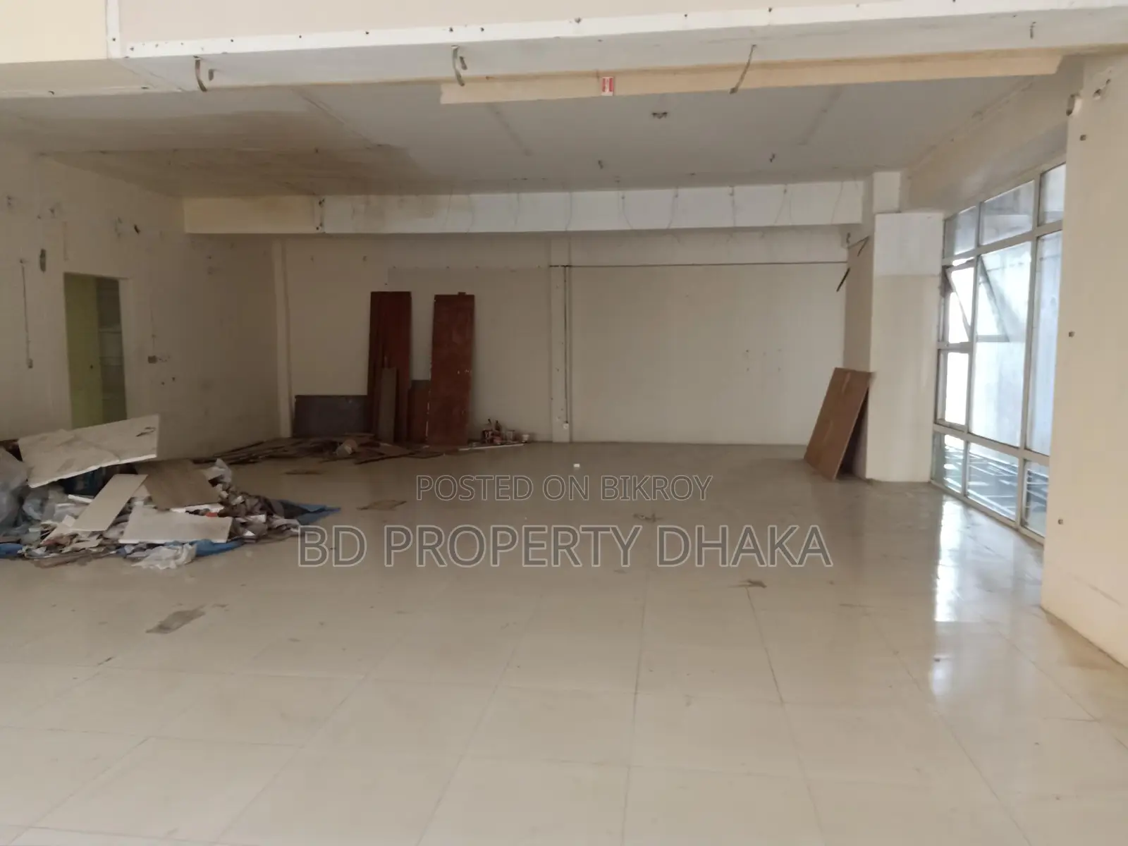 3300 Sqft Nice Open Commercial Space Rent in Mohakali