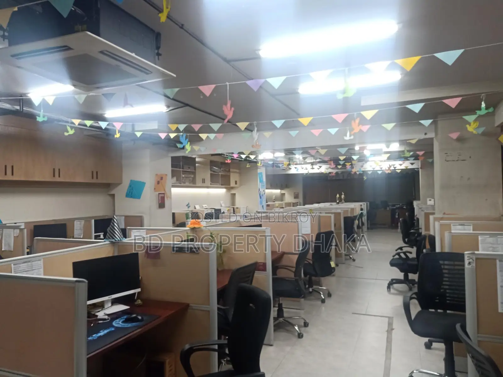 6200 Sqft Nice Open Commercial Space Rent in Mohakali