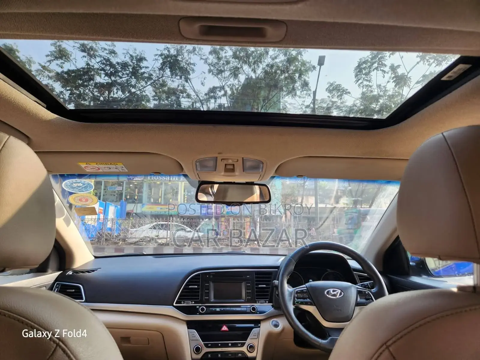 Hyundai Elantra GLS WITH SUNROOF 2015