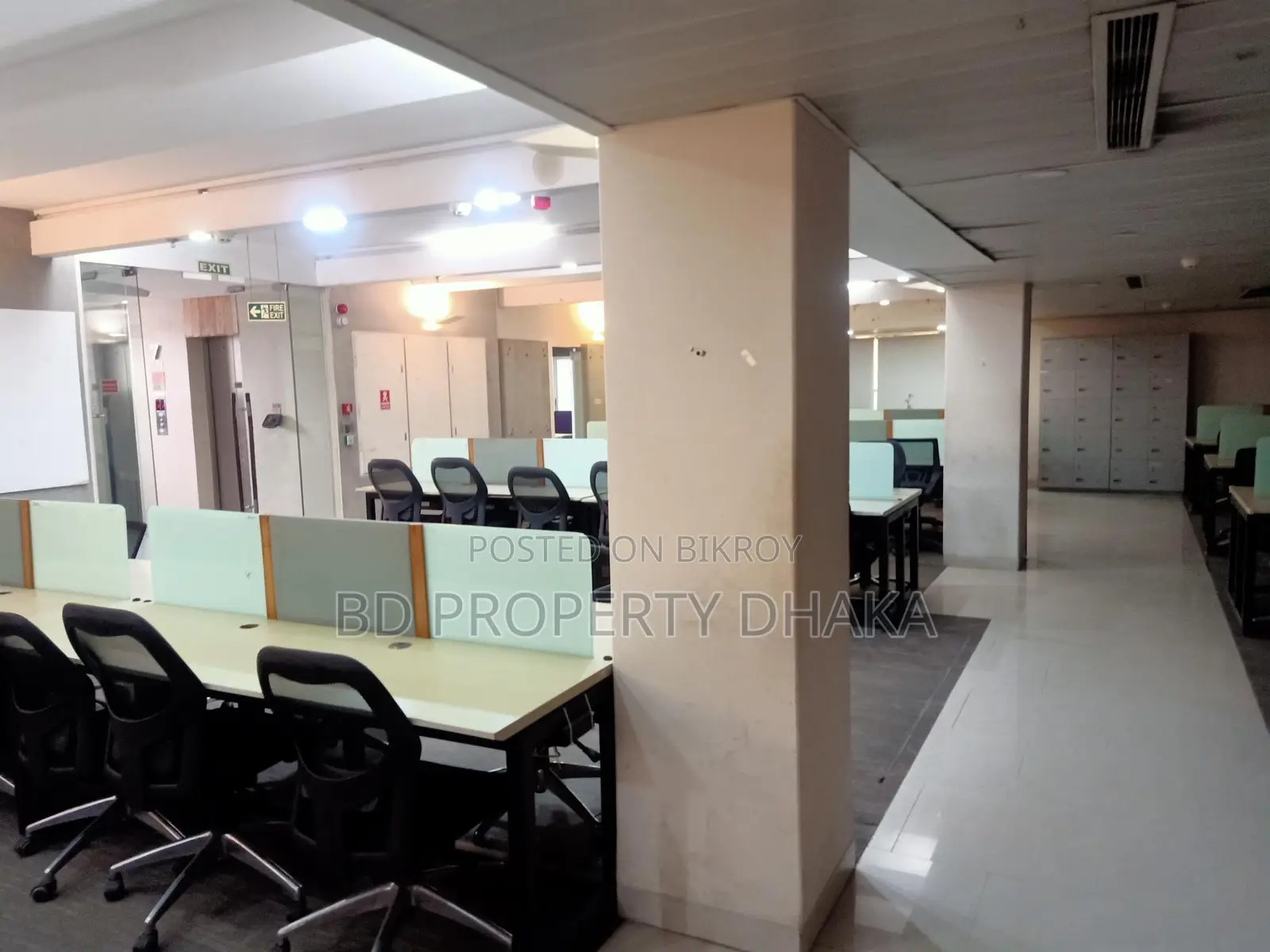 8800 Sqft Open Commercial Space Rent in Gulshan