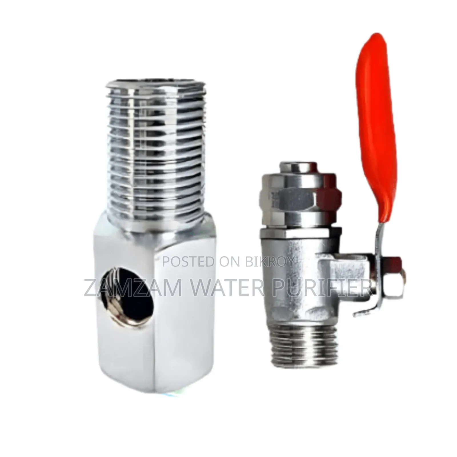 10 mm T RO Connector and Gate Valve Set
