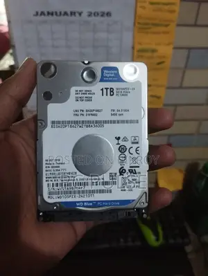 WD 1TB ল্যাপটপ HDD ১ বছরের ওয়ারেন্টি সহ