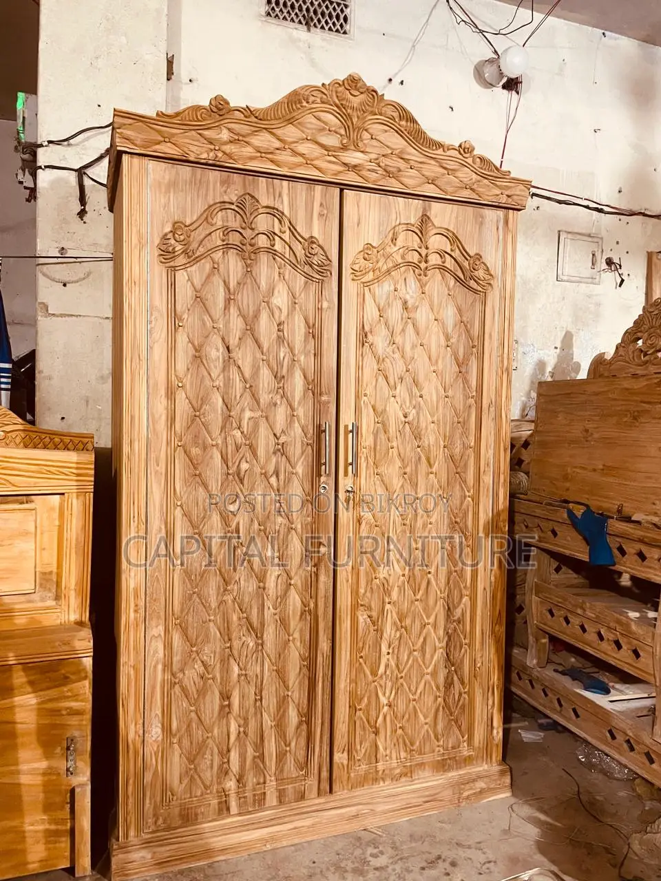 Teak Wood Almirah