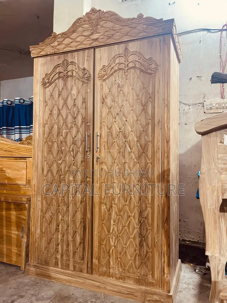 Teak Wood Almirah