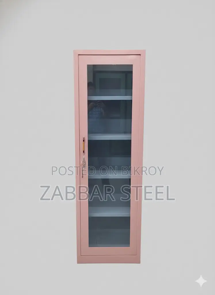 **সিঙ্গেল ডোর স্টিল শোকেস — Single Door Steel Showcase!**