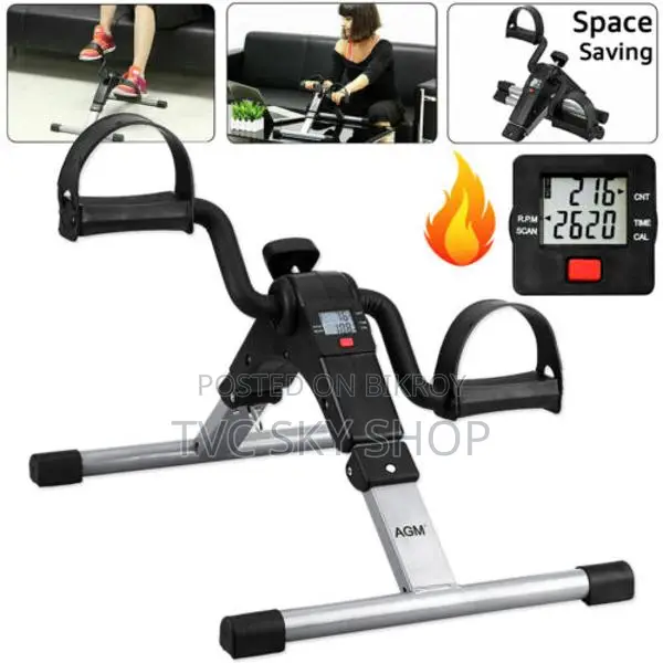 New Foldable Pedal Exercise Bike with LCD Display