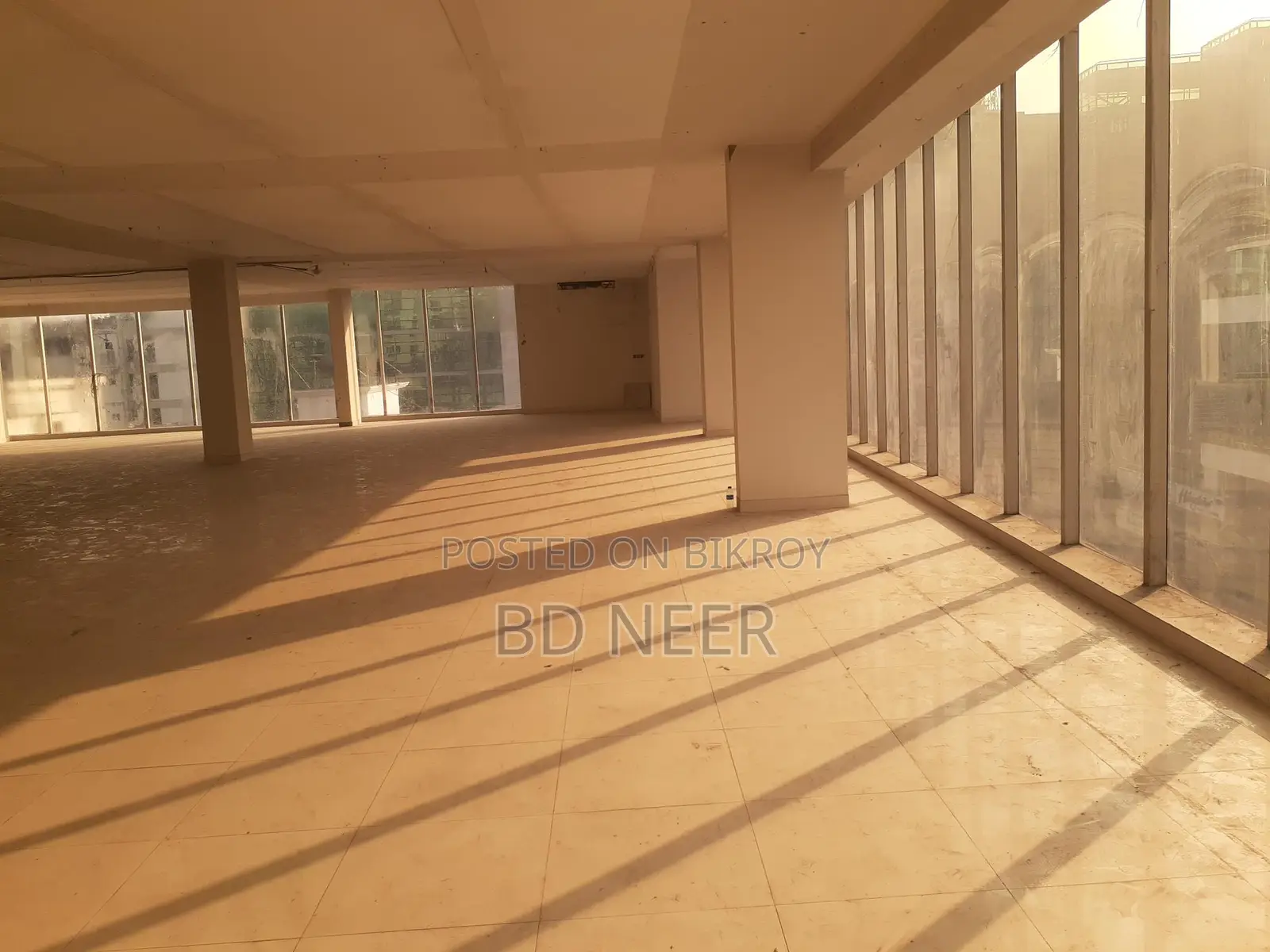 100% Commercial Open Space Rent in Gulshan Avenue