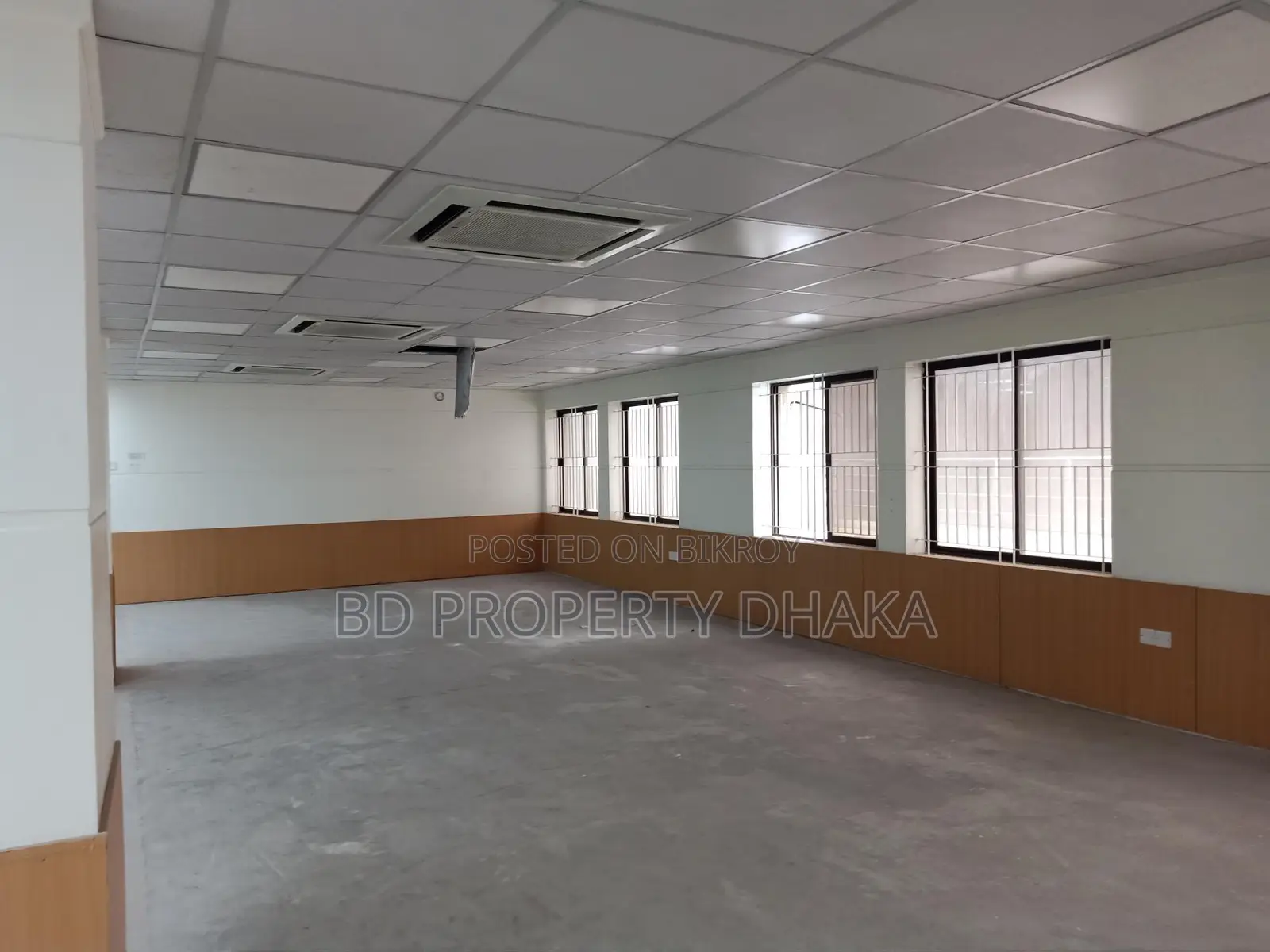 2000sqft Nice Open Commercial Space Rent in Gulshan Avenue