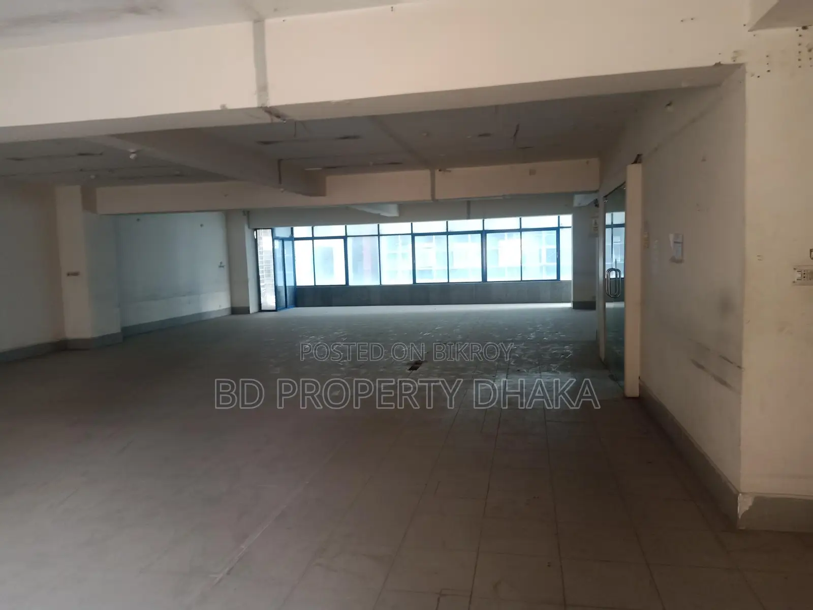 4500 Sqft Open Commercial Space Rent in Mohakali