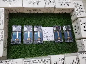 Samsung S22 plus soft OLED display with frame