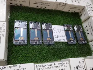 Samsung S22 plus soft OLED display with frame