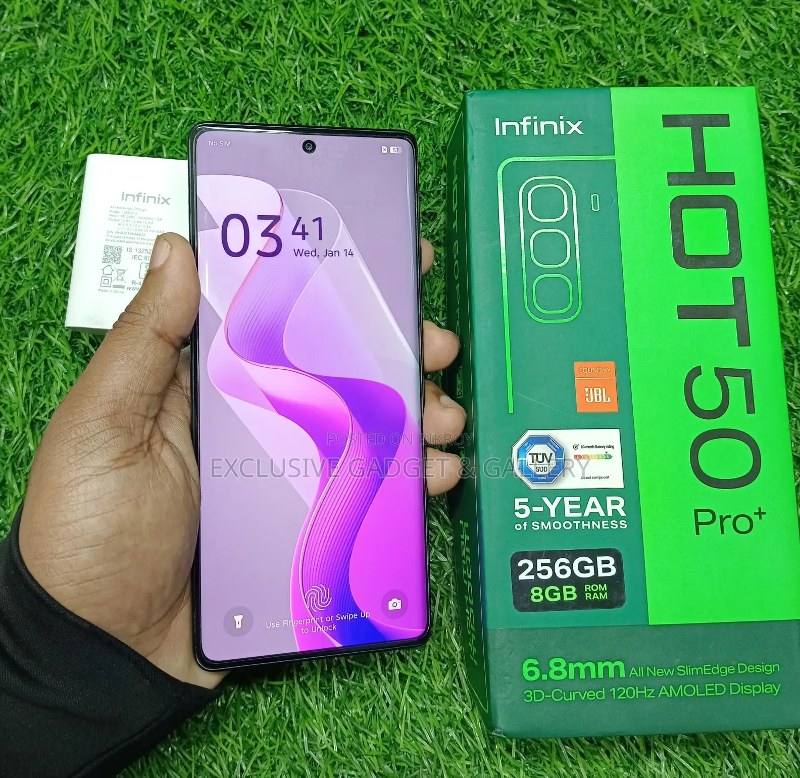 Infinix Hot 50 Pro+ 8/256GB Fresh Box (Used)