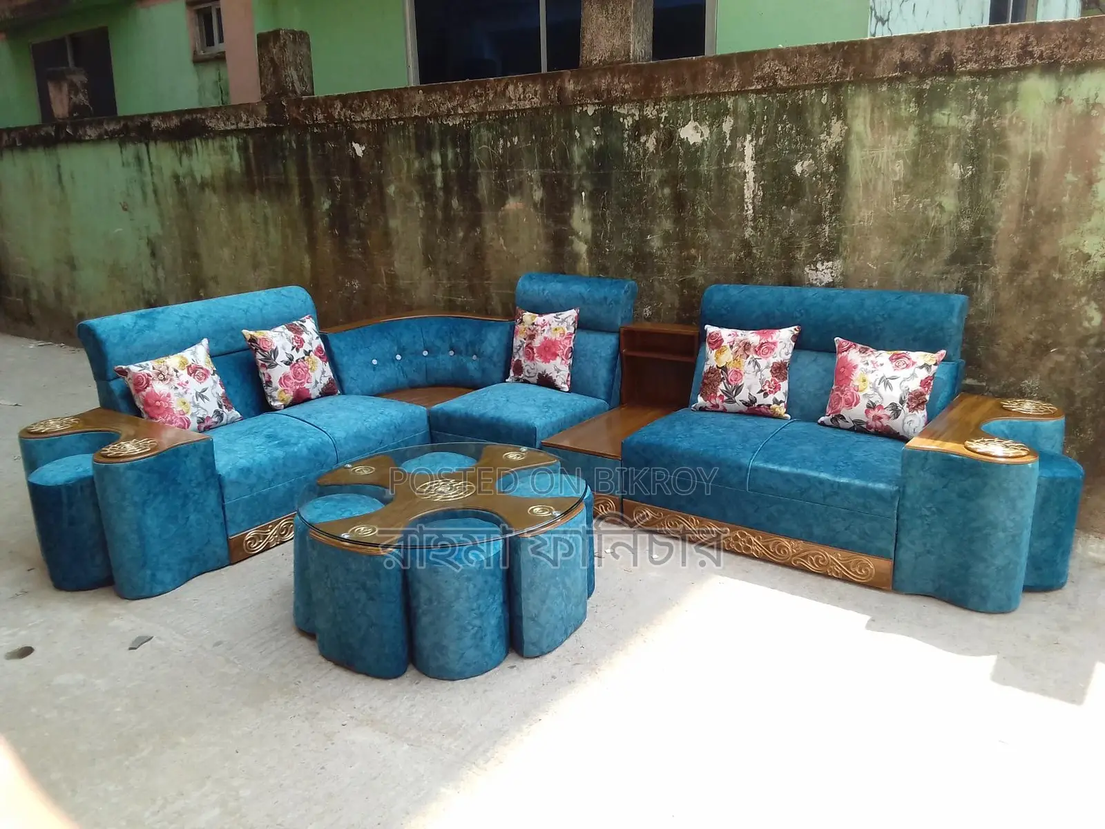 Rahma Furniture Special L-Shape Corner Sofa Set
