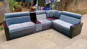 L-Shape Big Corner Box Sofa Set