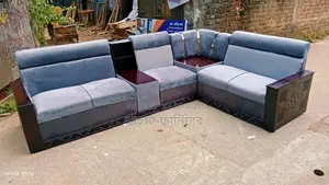 L-Shape Big Corner Box Sofa Set