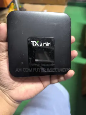 TX3mini Smart ANDROID BOX WITH REMOTE AND ADAPTER