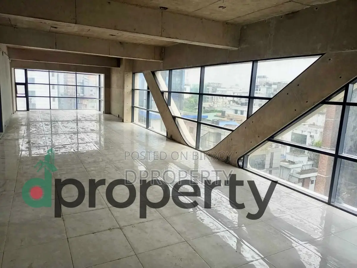 Full Faiface Commercial spache Brand New Building rent at Banani