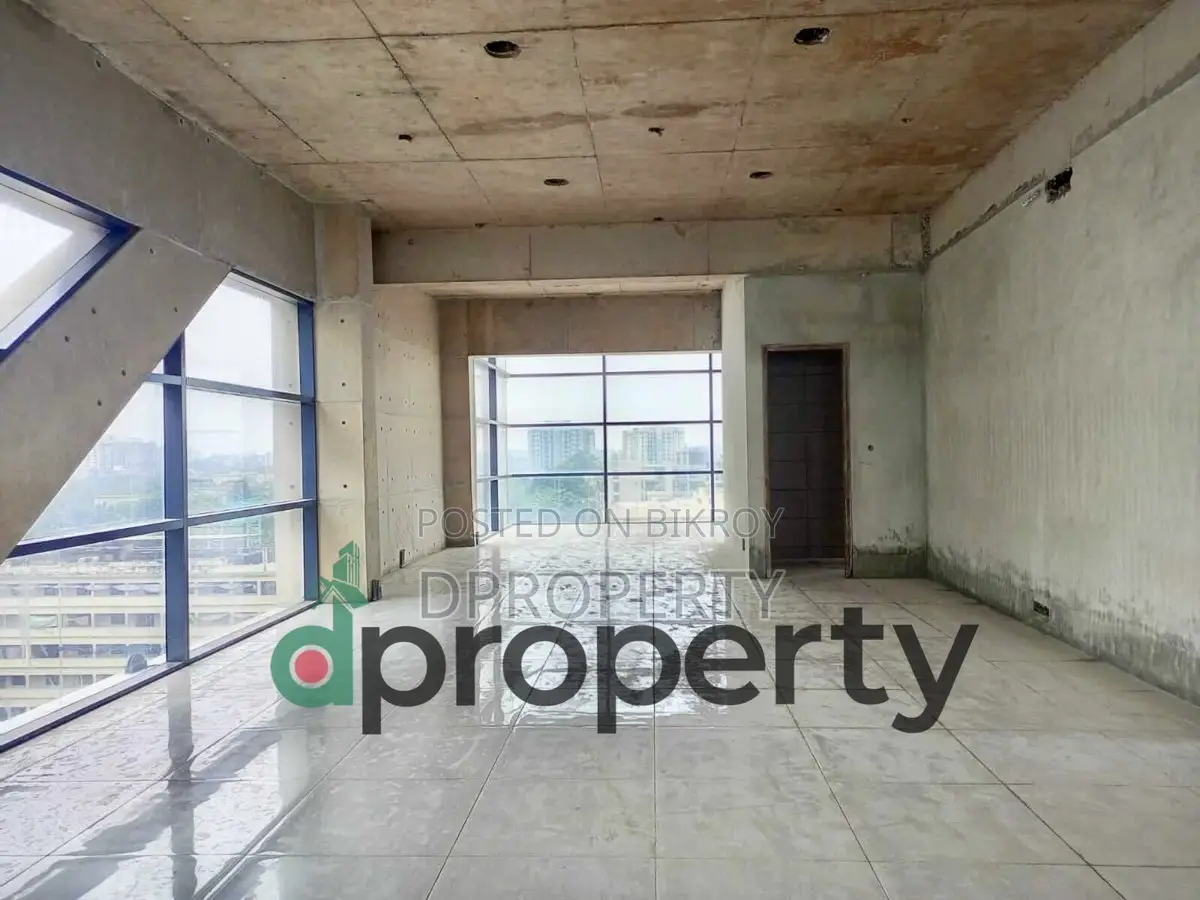 Full Faiface Commercial spache Brand New Building rent at Banani
