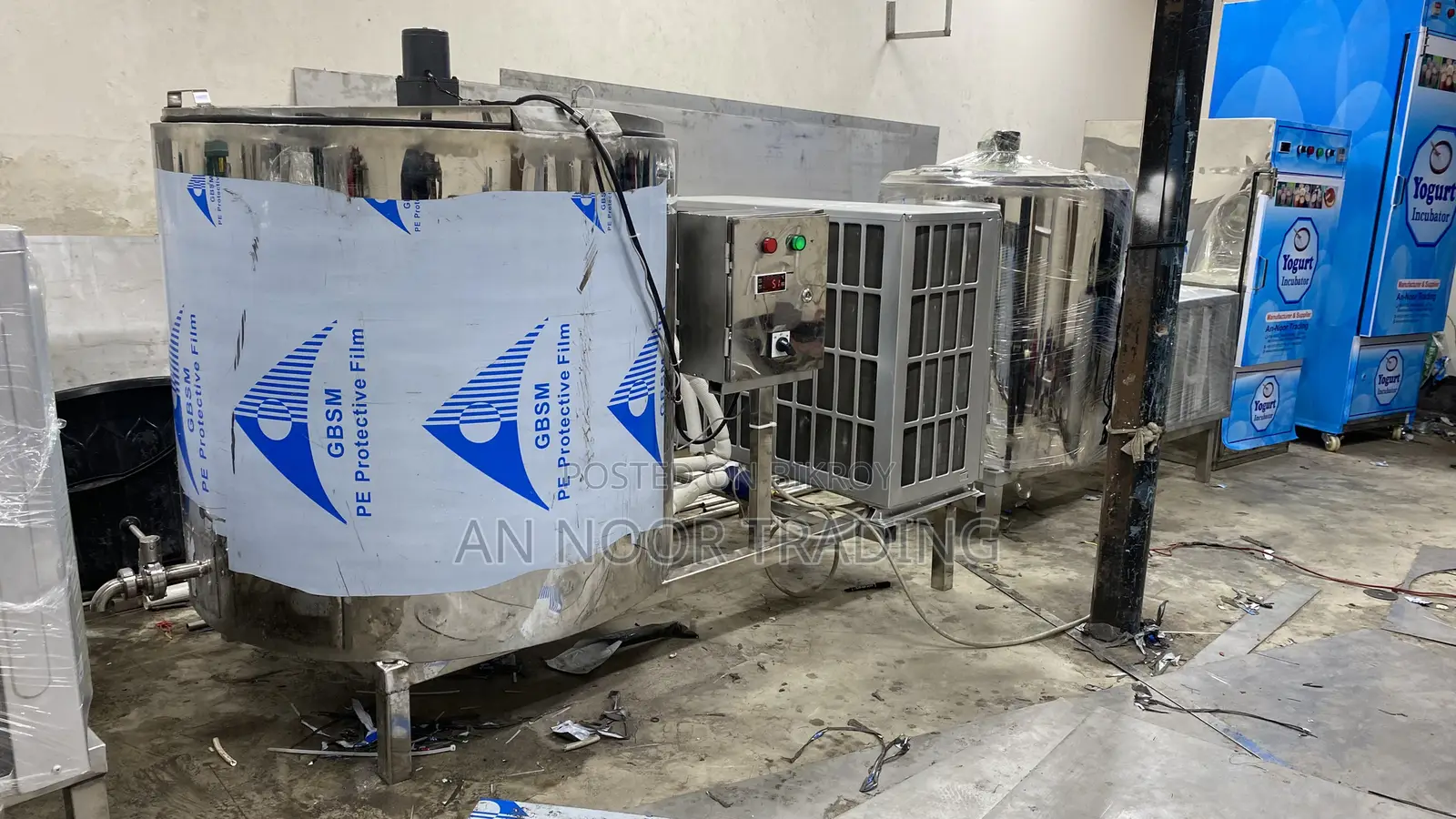 Milk Chiller or Cooler Machine
