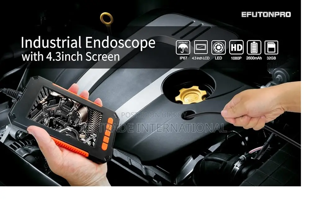Endoscope Camera with Light