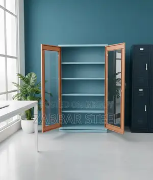 Attractive and Premium Design Steel Showcase!