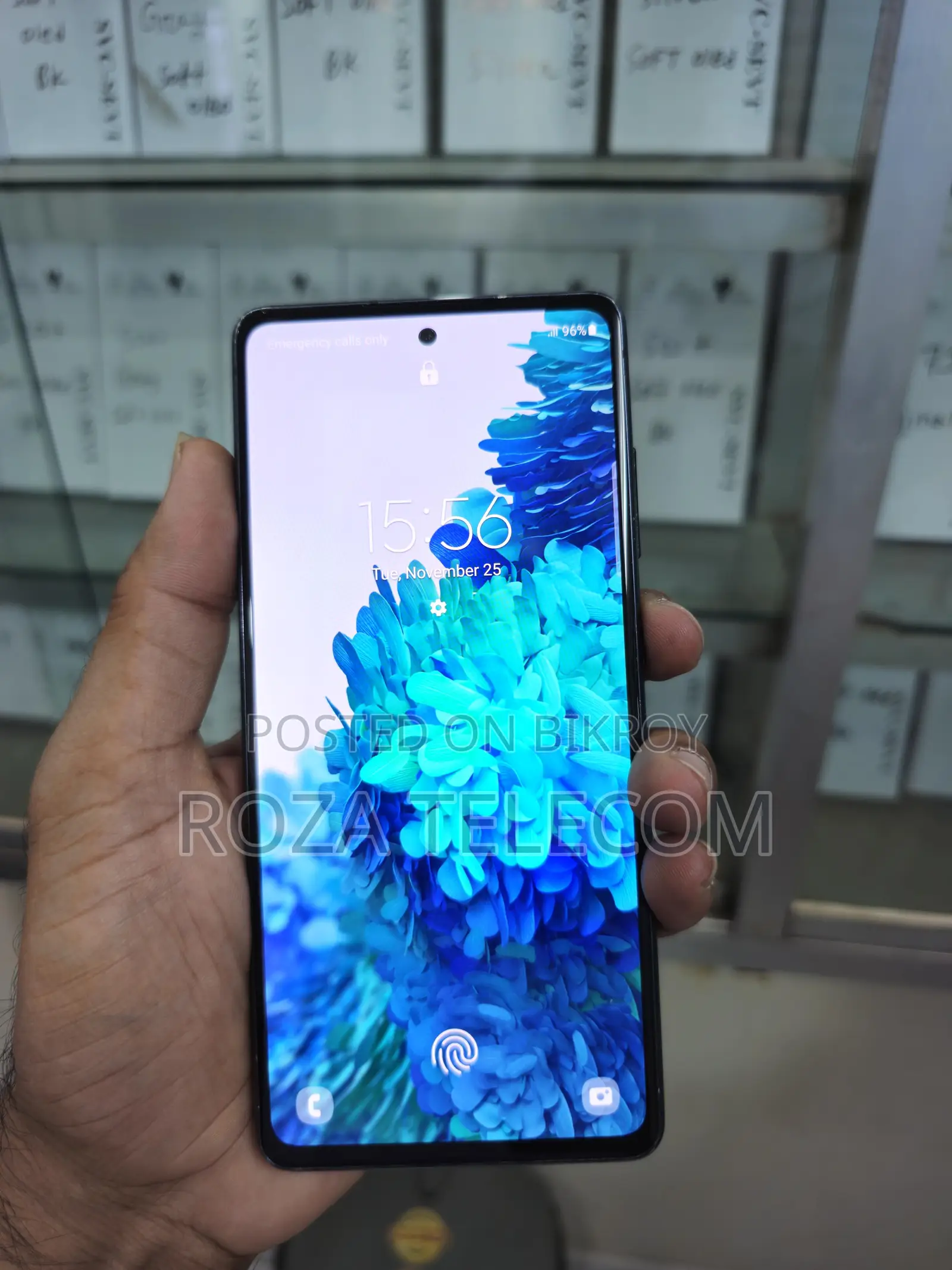 S20FE ফোন খোলা অরিজিনাল ডিসপ্লে