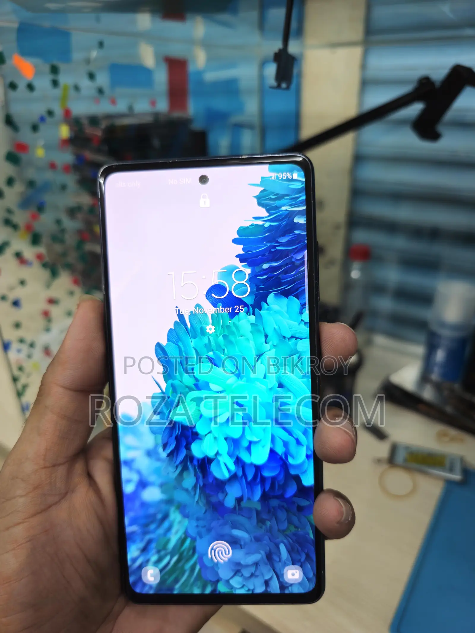 S20FE ফোন খোলা অরিজিনাল ডিসপ্লে