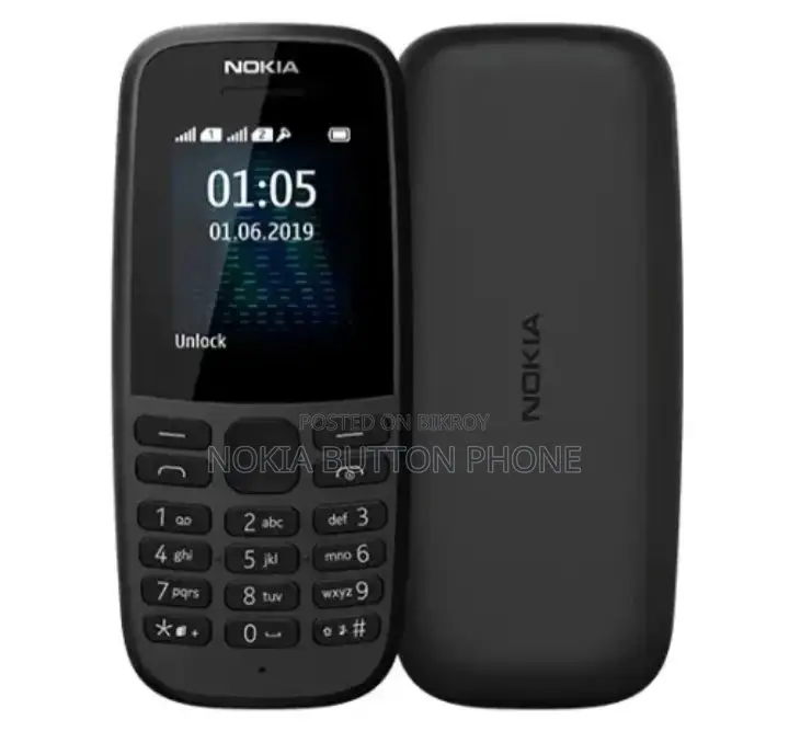 Nokia 105 বাটন ফোন (ব্র্যান্ড নিউ)