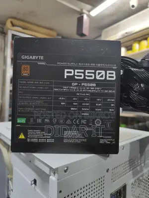 Gaming Power Supply Gigabyte P550B Super Fresh Condition Lightly Used