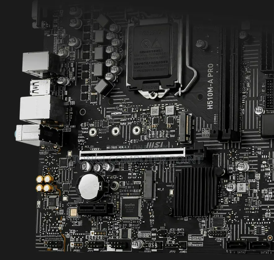 Msi h510m pro plus with 1-year warranty