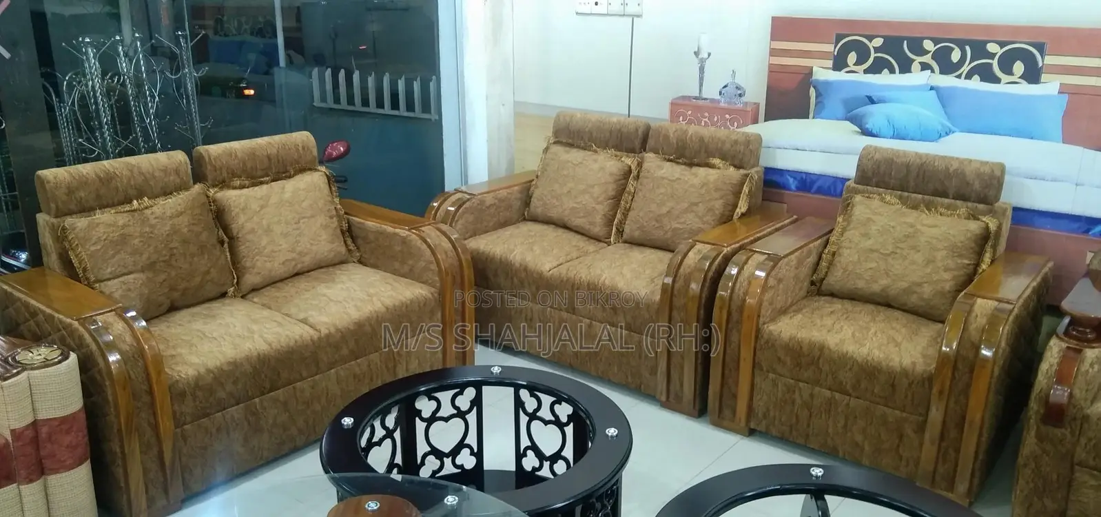 Sofa Set Double Line Design