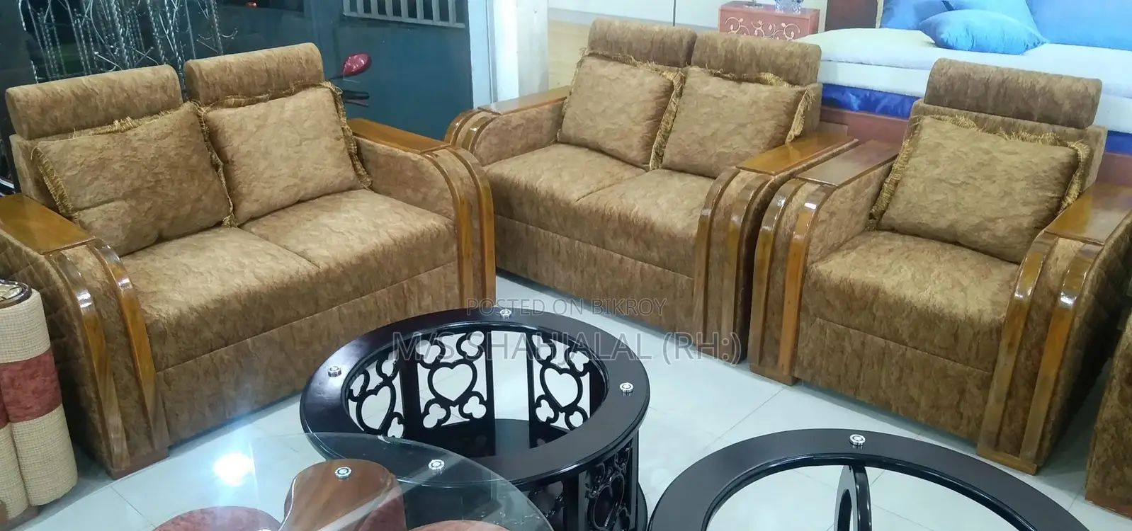 Sofa Set Double Line Design
