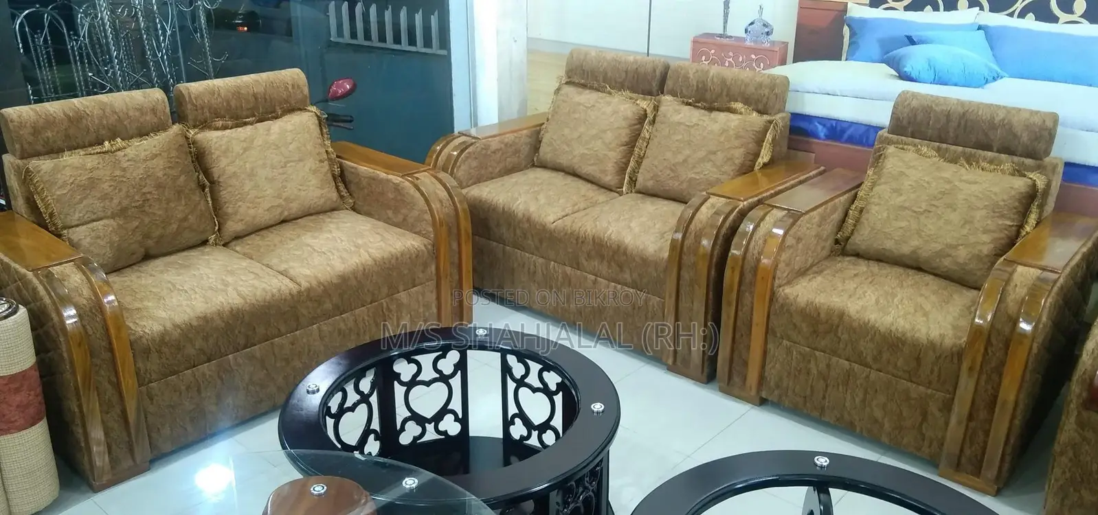 Sofa Set Double Line Design