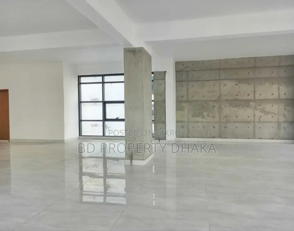 4500 Sqft Open Commercial Property Rent in Banani