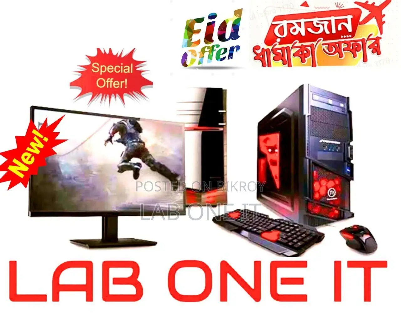 New Offer CORE I3 6TH GEN RAM16GB SSD128GB 19"LED 100%ORIGINAL