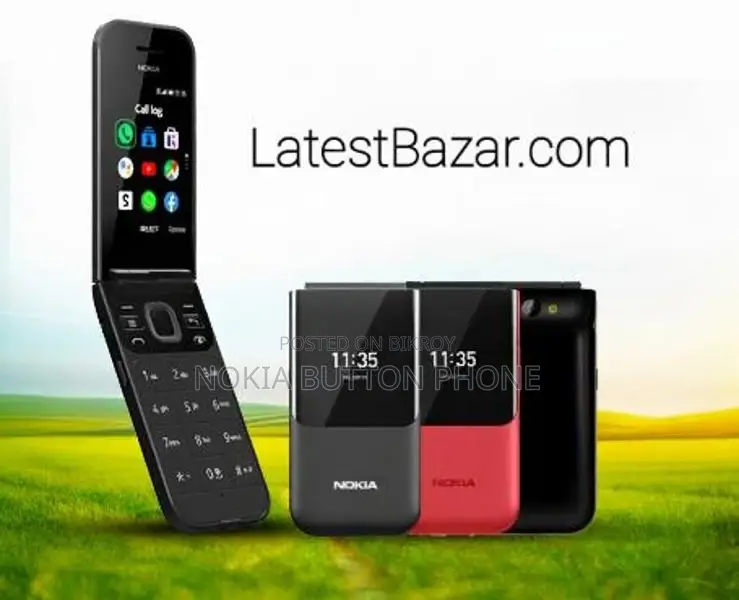 Nokia 2720 বাটন ফোন (ব্র্যান্ড নিউ)