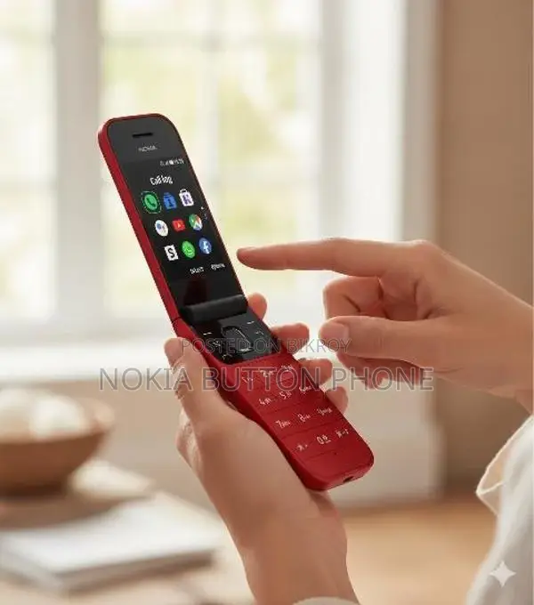 Nokia 2720 বাটন ফোন (ব্র্যান্ড নিউ)