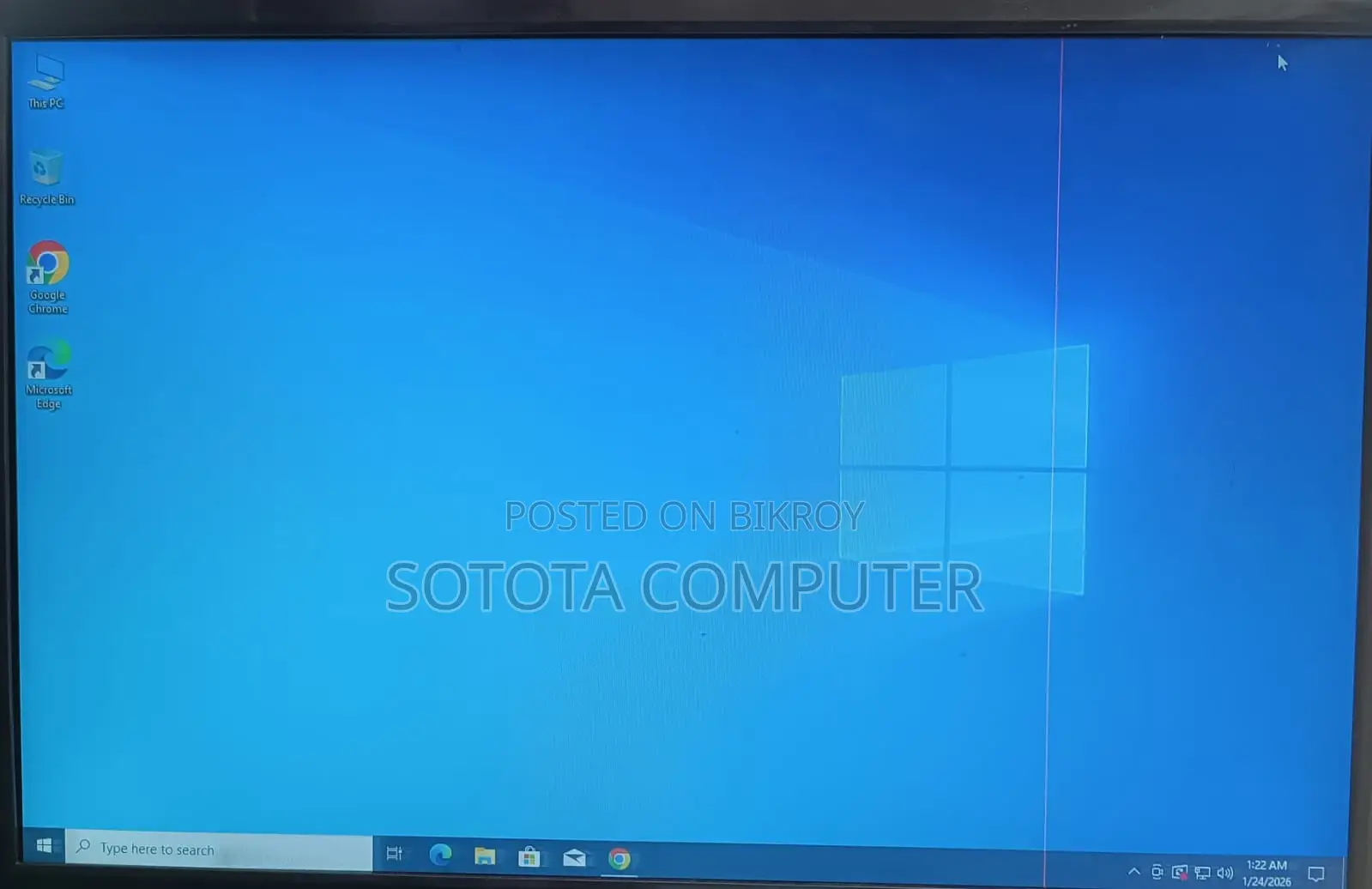 Hi Power 19" LED Monitor Resolution 1440*900 (Includes one thin line)