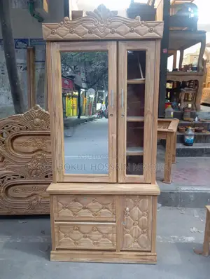 ড্রেসিং টেবিল ৩*৬ ফুট, চিটাগাং সেগুন কাঠ