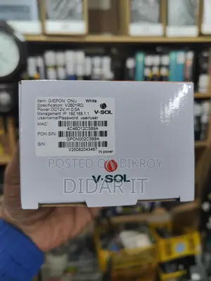V.SOL G/Epon ONU BRAND NEW WITH WARRANTY