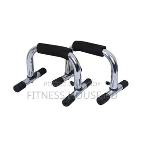 Exercise High Push Up Stand - Black
