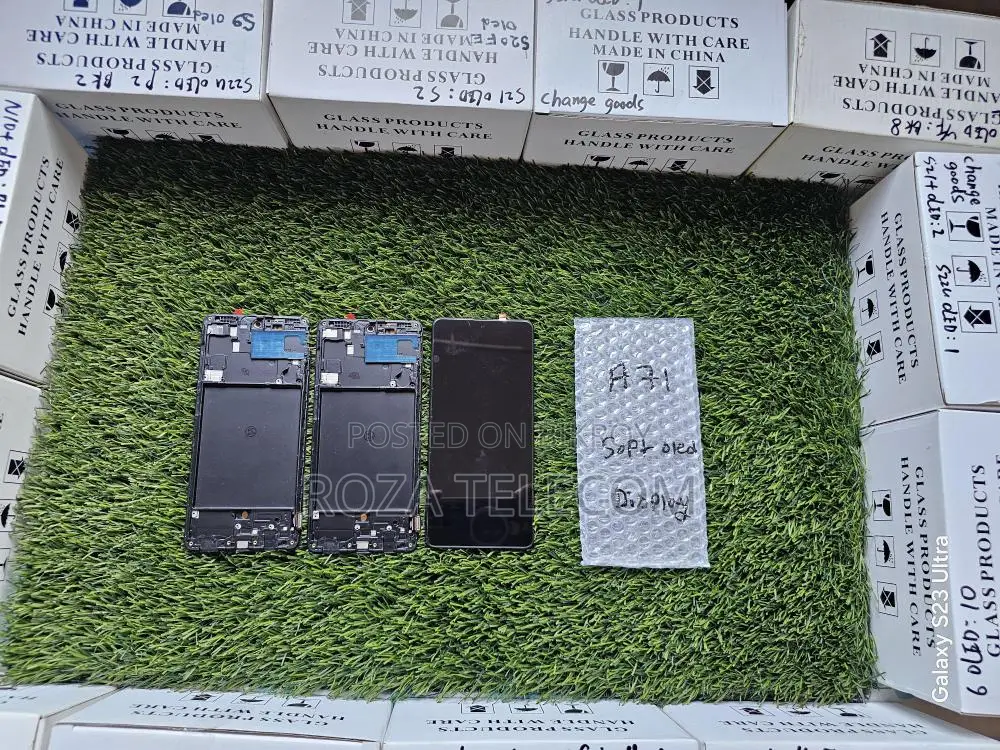 Samsung A71 finger display