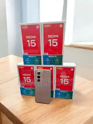 Xiaomi Redmi 15 𝟔/𝟏𝟐𝟖𝐆𝐁 (Brand New)