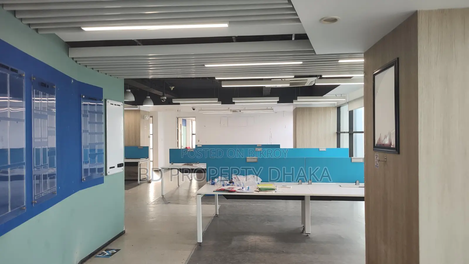 6068 Sqft Open Semi Furnished Commercial Space Rent in Gulshan Avenue