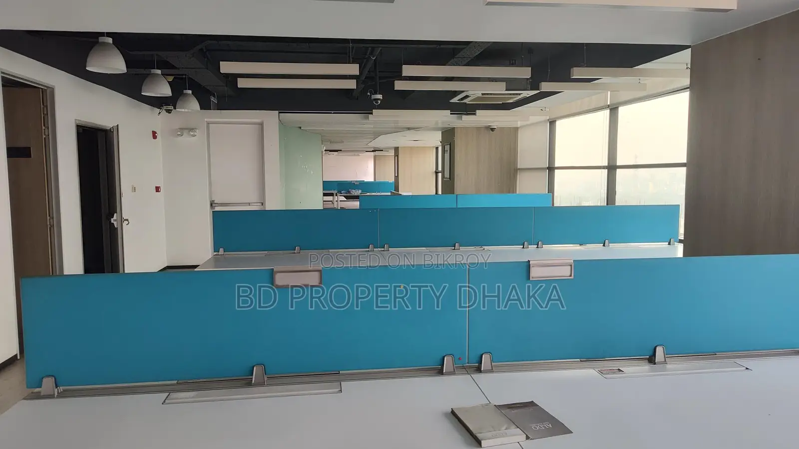 6068 Sqft Open Semi Furnished Commercial Space Rent in Gulshan Avenue